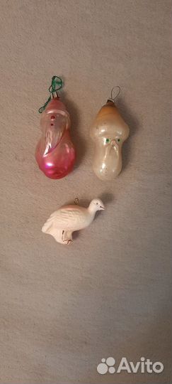 Елочные игрушки ссср+макушка