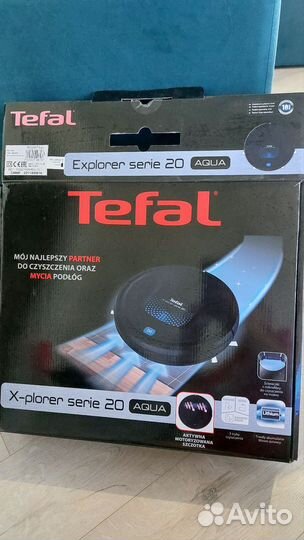 Робот пылесос моющий tefal
