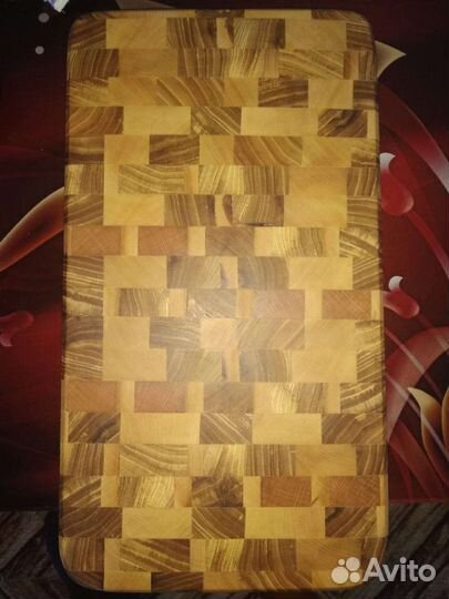 Доска кухонная разделочная торцевая