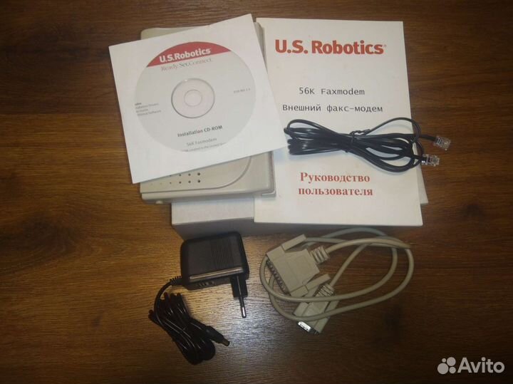 Легендарный факс-модем u. s Robotics 56k