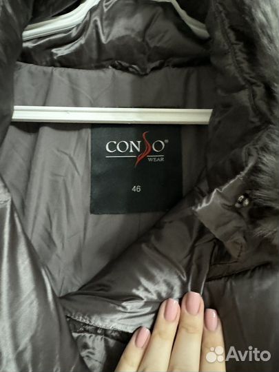 Пуховик женский consowear 46