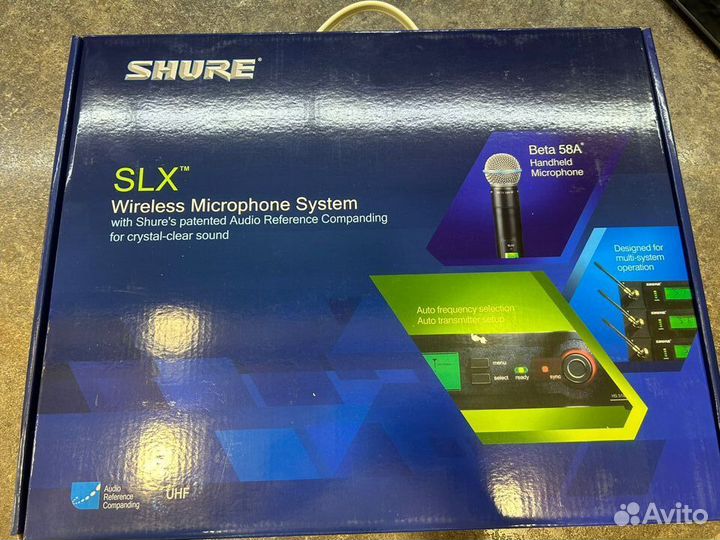 Профессиональные радиомикрофоны shure
