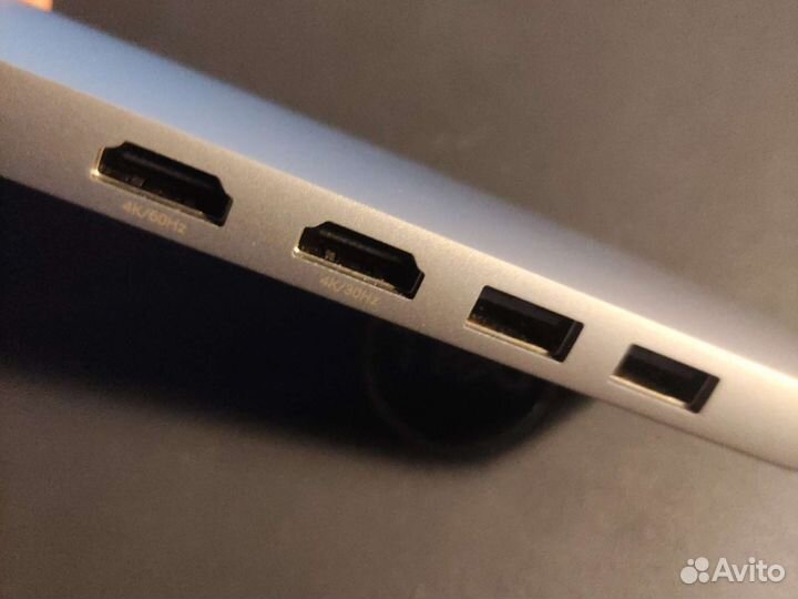 USB-хаб Satechi Туре-C Dual для Macbook