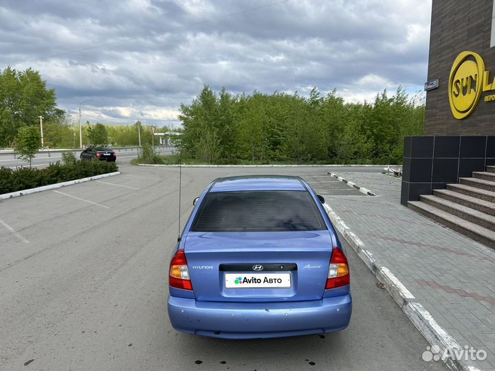 Hyundai Accent 1.5 AT, 2004, 247 000 км