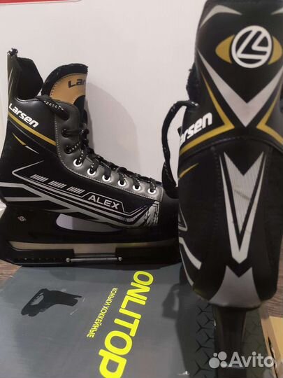 Коньки хоккейные larsen 44