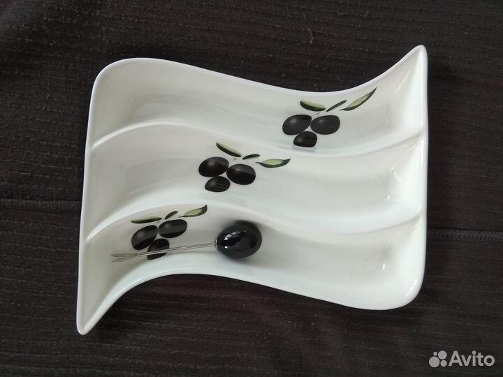 Тарелка сервировочная