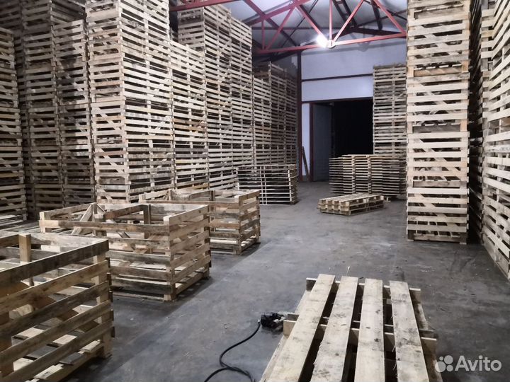 Деревянные ящики - тара для овощей изготовление