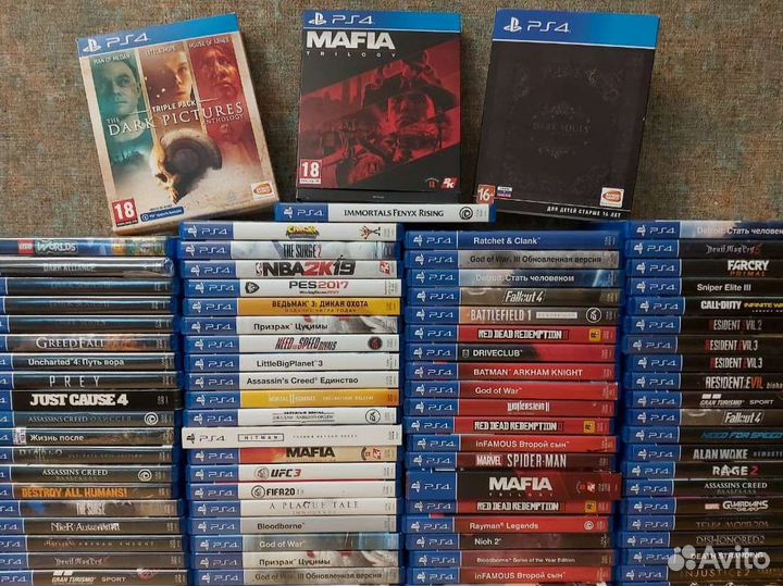 Игры диски ps4 PlayStation 4 5