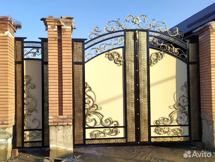 Кованые ворота