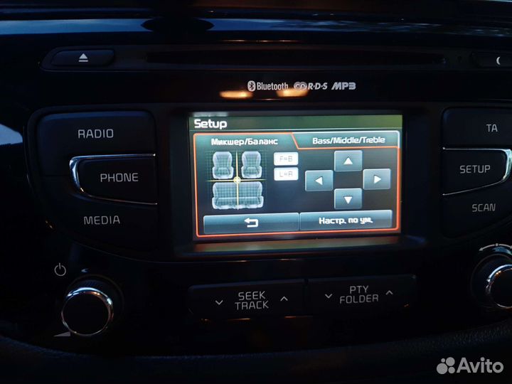 Штатная магнитола на киа сид 2