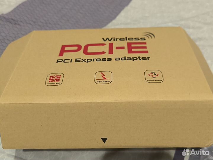 PCI -E AX210 WiFi 6E с радиатором