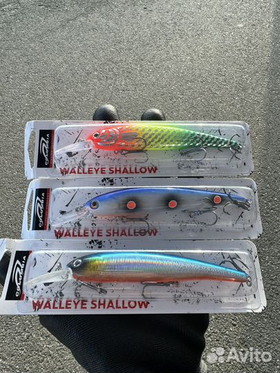 Воблер Walleye Shallow 3м Columbia Blue1