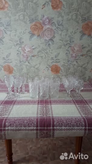 Хрустальная посуда СССР