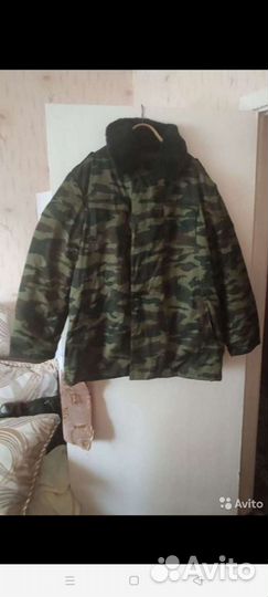 Бушлат военный зимний