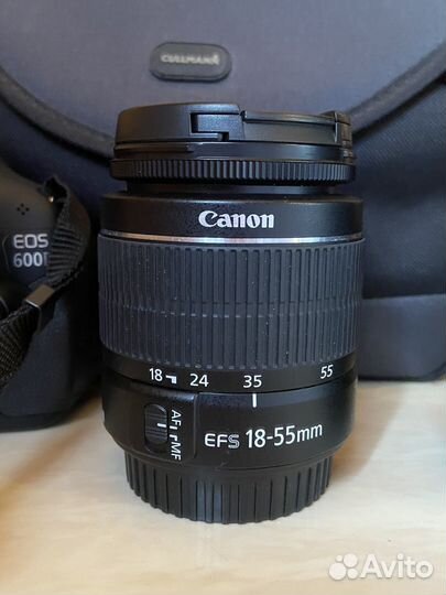 Фотоаппарат Canon eos 600D с двумя объективами