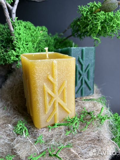 Эзотерические свечи из натурального воска