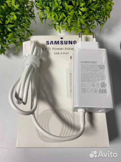 Комплект зарядки Samsung 65w Блок + Провод