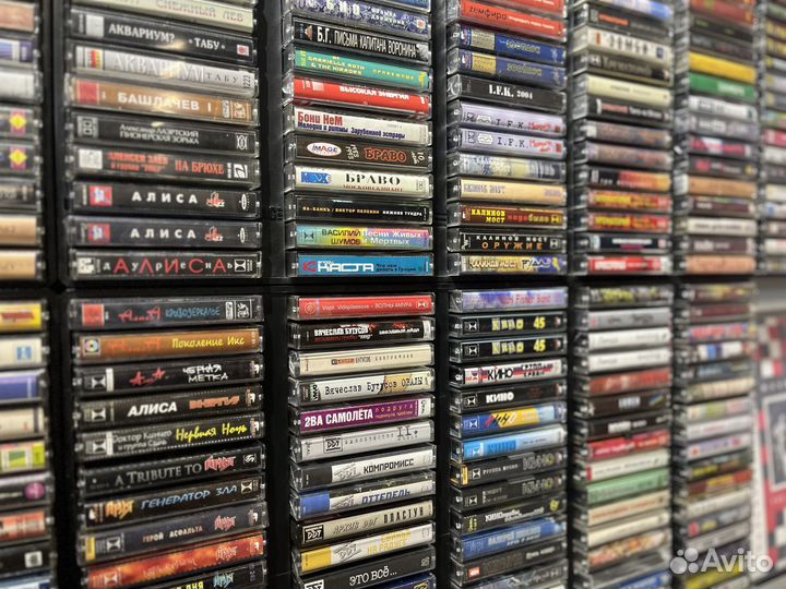 Аудиокассеты (русский рок, панк, альтернатива) ч.1