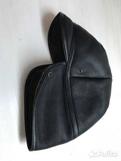 Шапка мужская из дубленочного меха