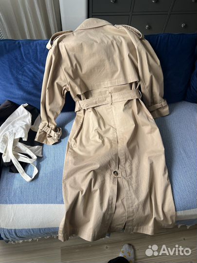 Пальто тренч Mango размер S (oversize)