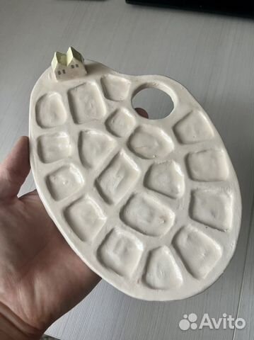 Керамическая палитра домики