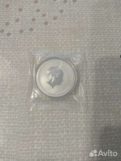 Монета серебро