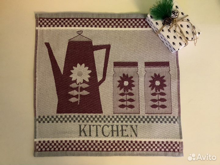 Салфетка пестротканная