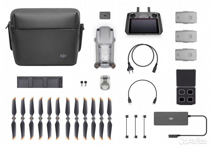 Квадрокоптер DJI Air 2S fly more combo