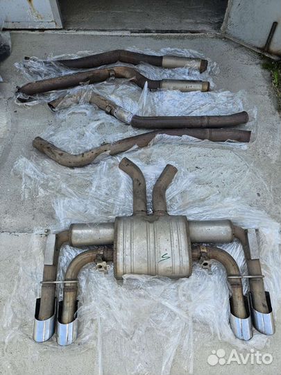 Выхлопная трасса/система bmw x5m/x6m