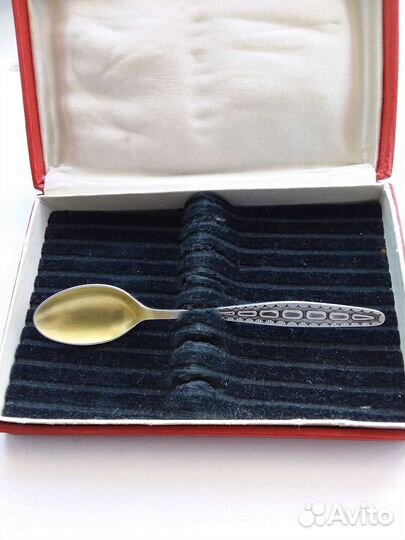 Мельхиоровые ложки чайные,титановая вилка