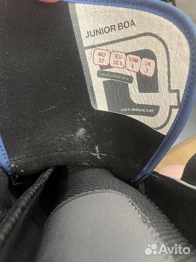 Сноубордические ботинки детские 35