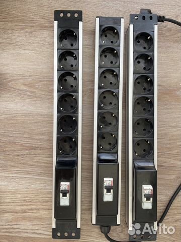 Блок розеток в стойку