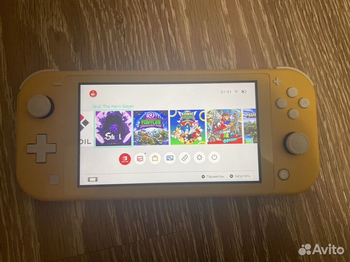 Nintendo switch lite прошитая чип