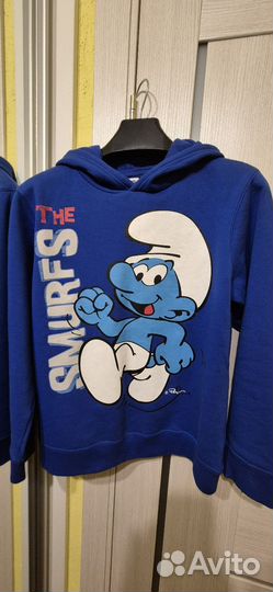 Новая худи оверсайз с капюшоном и начёсом