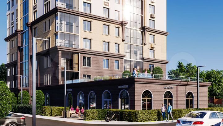 1-к. квартира, 50 м², 10/14 эт.