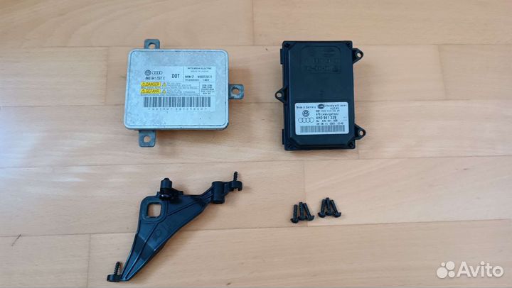 Блоки биксеноновых фар на Audi A8 D4