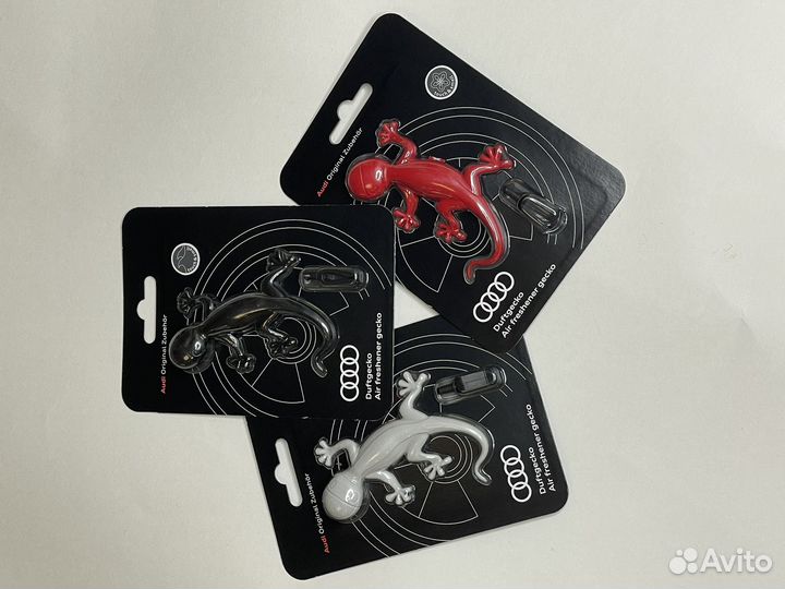 Ароматизатор воздуха Audi Gecko Black/Red/White