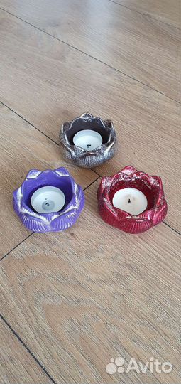 Силиконовая форма цветок лотоса для гипса