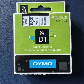 Картридж с лентой Dymo D1 S0720530 12 мм, 7 м