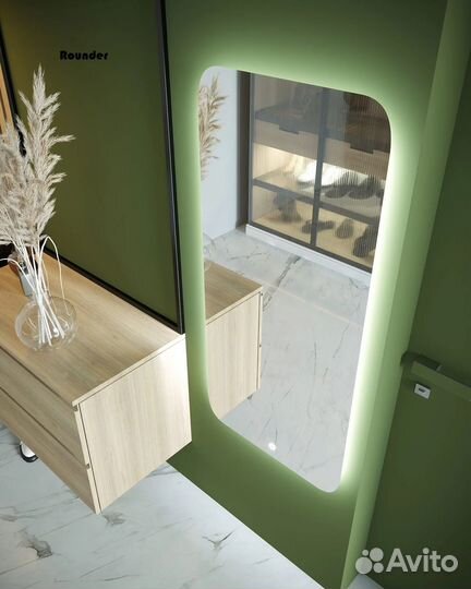 Парящее зеркало без рамы Джозеф