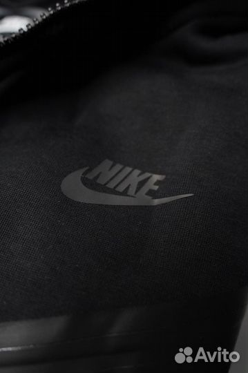 Зип-Худи Nike Tech Fleece черный