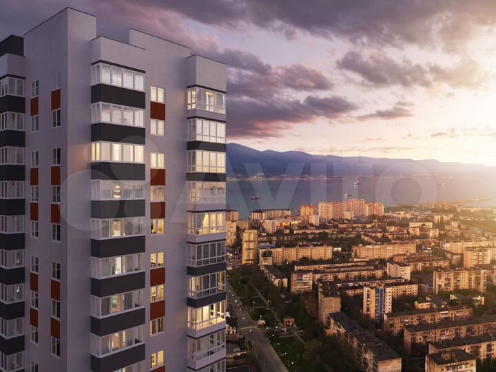 2-к. квартира, 56,8 м², 23/24 эт.