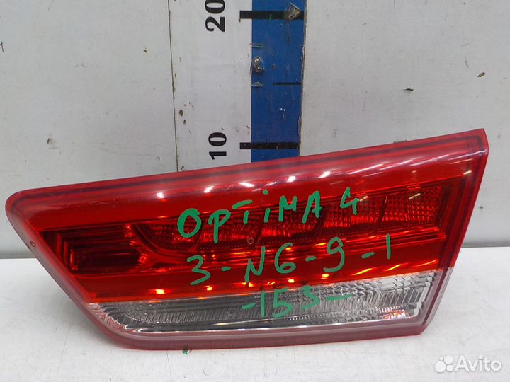 Фонарь задний правый внутренний Kia Optima IV 2015
