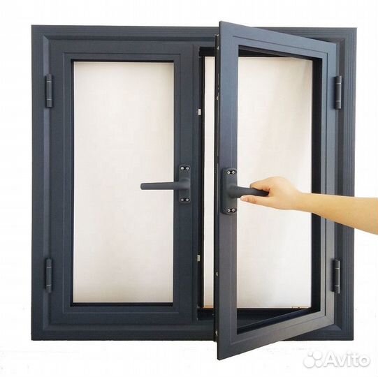 Алюминиевые окна новые