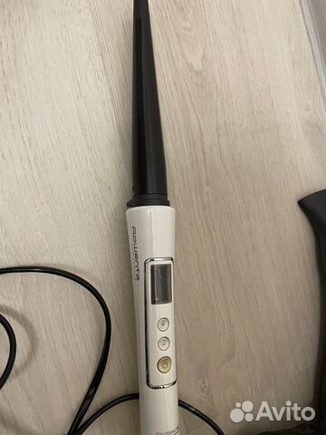 Стайлер конусная плойка для завивки волос rowenta