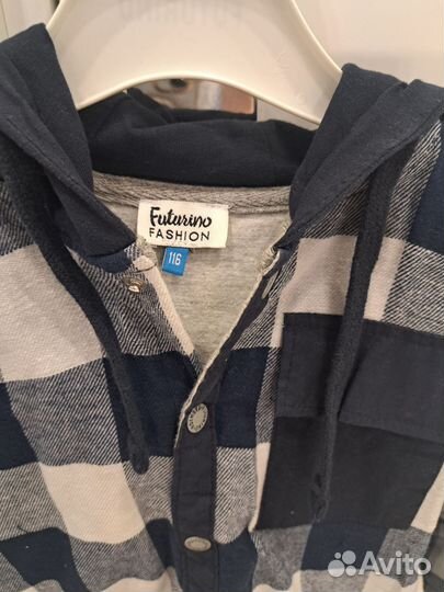 Рубашка толстовка с капюшоном