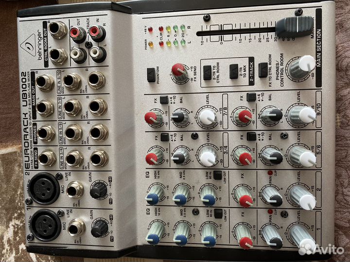 Микшерный пульт behringer eurorack ubioo2