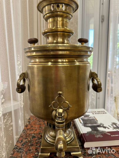 Самовар на дровах фабр.Шемариных,нач.1900-е