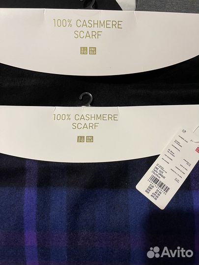 Палантин кашемир Uniqlo новый