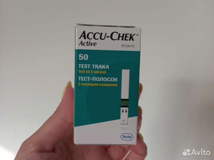 Тест- полоски Акку-чек актив